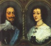 Charles I of England and Henrietta of France dfg